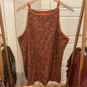 Torrid cheetah print high neck camisole. Size 5x